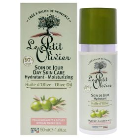 Day Skin Care Moisturizing by Le Petit Olivier for Women - 1.6 oz Moisturizer