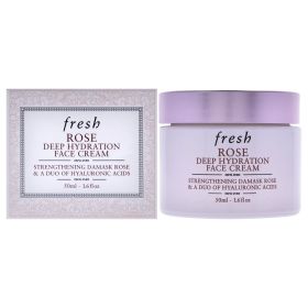 Rose Deep Hydration Face Cream by Fresh for Women - 1.6 oz Cream
