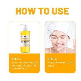 Eelhoe Turmeric Whitening Cleanser Deep Cleansing Face To Remove Makeup Refreshing And Non-Tight Turmeric Cleanser (Quantity: 1pc)