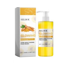 Eelhoe Turmeric Whitening Cleanser Deep Cleansing Face To Remove Makeup Refreshing And Non-Tight Turmeric Cleanser (Quantity: 3PCS)